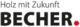 BECHER Logo mit Claim