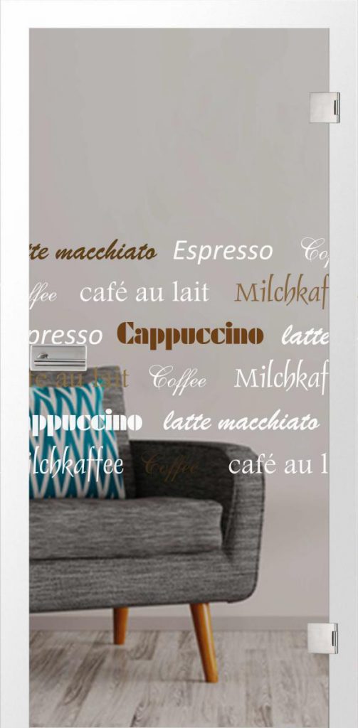 Cafe, farbmattprint