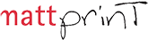 Logo mattprint