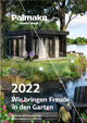 Palmako Garten 2022 Cover: Gartenhaus am Wasser