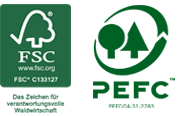 FSC + PEFC-Logo